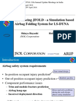 Introducing JFOLD - A Simulation Based Airbag Folding System For LS-DYNA