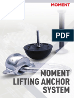 Moment Lifting Anchor System Brochure