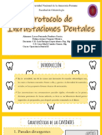 Protocolo de Cementación para Incrustaciones Dentales