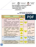 Graficul Activitatilor 2020-2021