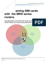 Using Roaming SIM Cards With The MRD Series Routers