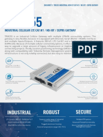 Industrial Robust Secure: Industrial Cellular Lte Cat M1 / Nb-Iot / Egprs Gateway