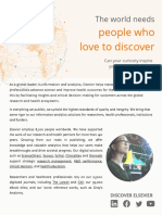 People Who Love To Discover: The World Needs