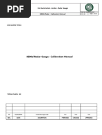 8900d Radar Gauge - Calibration Manual