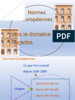 Normes Européennes Domaines de La Facade Evaluation Des Fissures