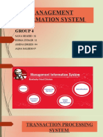Management Information System: Group 4