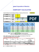 Yokogawa Test Measurement Power Analyzer Accuracy and Basic Uncertainty Calculator WT500