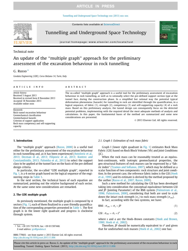 Russo - An Update of The Multiple Graph Approach For The Preliminary ...