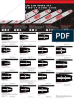 Chain Saw Guide Bar and Motor Mount Guide: Armor Tip Power Match® Pro-Lite® Pro-Am® Double Guard®