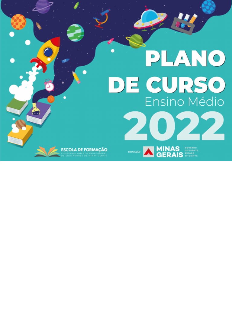 Plano de Curso Geral PDF Pedagogia Aprendizado