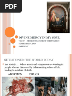 Mercy Core Values and Commitment | PDF | Mercy | Faith