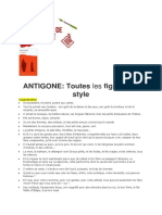 ANTIGON Toutes Les Figures de Style