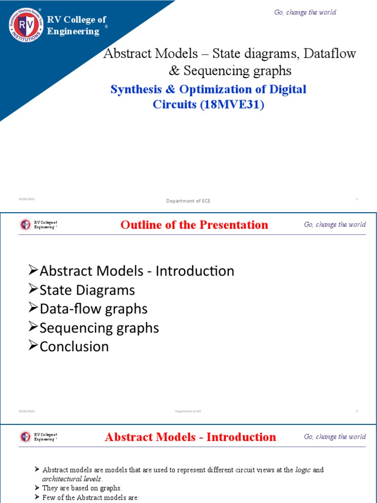 Abstract Models in Digital Circuit Design | PDF | Vertex (Graph Theory ...