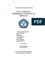 Makalah Bahasa Indonesia SMA - Menjaga Kebersihan Lingkungan Sekolah