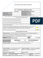 AURETR025 - Assessment 1 - Written Knowledge Questions - V2