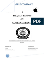 A Project Report On Apple Company