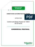 Control and Relay Panels For 132kV SS at Azure: Substation Automation Solutions