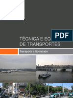 Aula 1 - Transporte e Sociedade