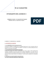 Cadastre Premiere Partie l3