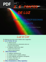Luz e Fontes de Luz
