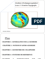 Power Point Geodesie Techniques Spatiales 1 ESEBAT 2016