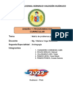 Matriz de Problemas Priorizados en Eba