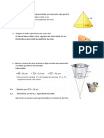 Cone Exercícios