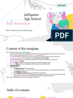 Emotional Intelligence Subject For High School 9th Grade Self Awareness