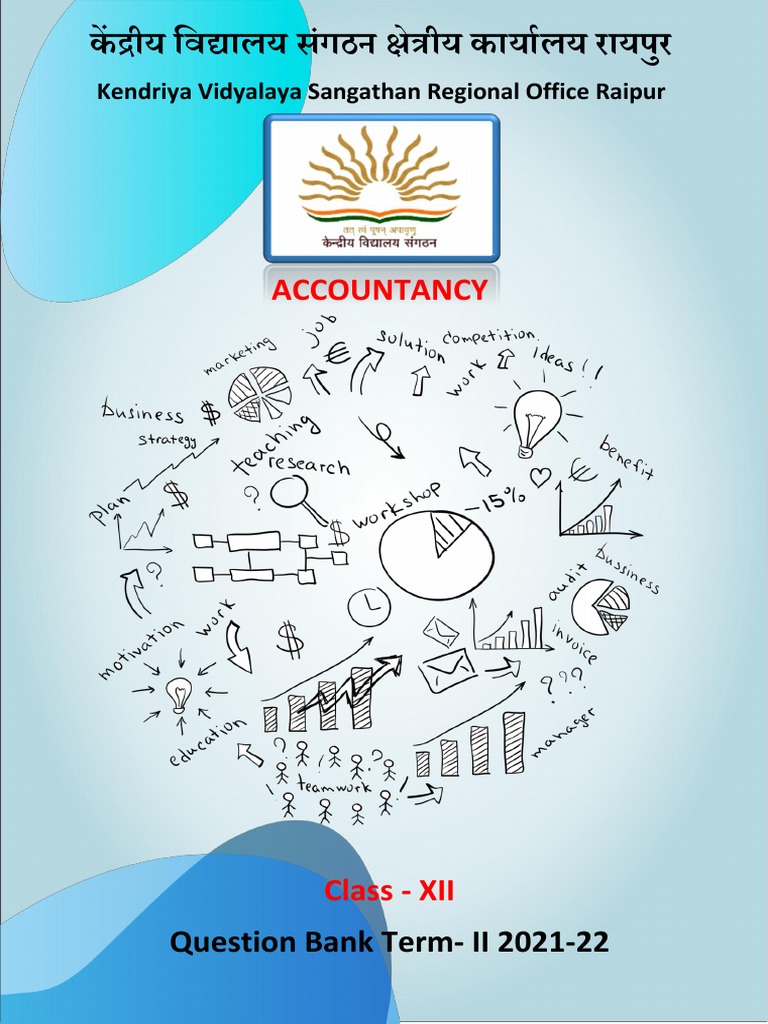 Class XII Accountancy Question Bank Term II | PDF | Expense | Debits ...