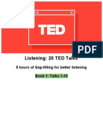 Listening Gap Filling 20 Ted Talks