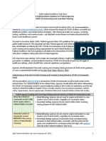 Initial Implementation Guidance for Federal Agencies on COVID-19 Community Levels and Mask-Wearing