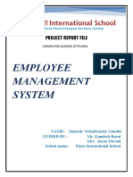 Employee Management System: Computer Science (Python)