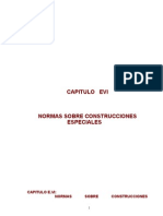 11 - Capitulo Evi - Normas Sobre Construcciones Especiales