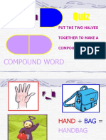 Compound Word: Put The Two Halves Together To Make A Compound Word