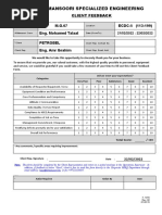 Client Feedback Form