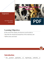 CHEM 1E - Mechanical Properties of Materials