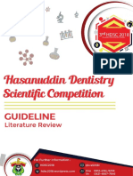 Guideline Literature Review