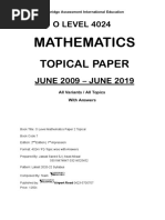 Cambridge O Level Add Maths 4037 Syllabus 2025 | PDF | Factorization ...
