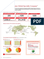 Building A "Genuine Global Specialty Company": Global Reach of The Ajinomoto Group