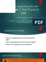 F1. The Physical Self