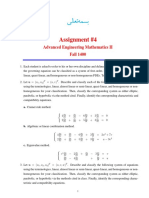 Assignment #4: Advanced Engineering Mathematics II Fall 1400
