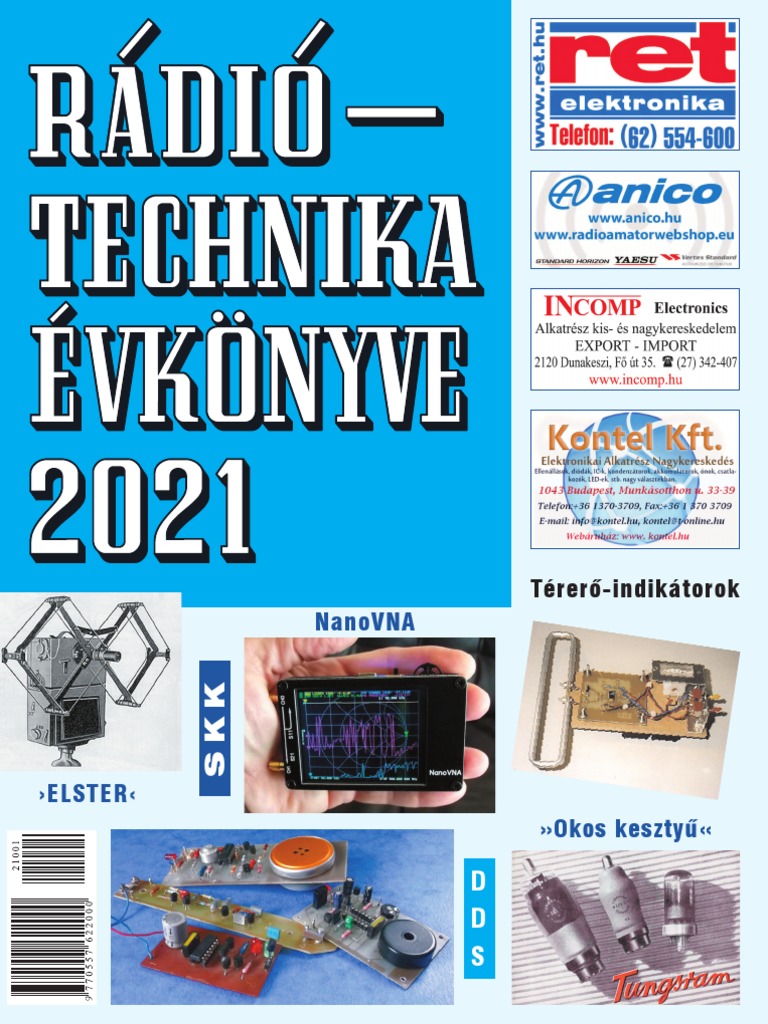 Rádiótechnika Évkönyve 2021 | PDF