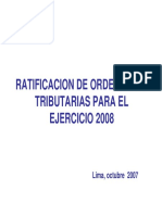 Ratificacion Ordenanza 2008