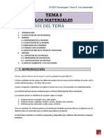Tema 5 Materiales, La Madera.