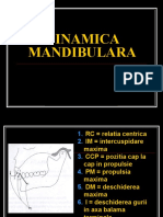 Dinamica mandibulara