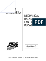 Guide For The Mechanical Balance of Fans and Blowers2002