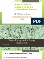 FIN30013/FIN30015 International Trade and Finance/International Finance
