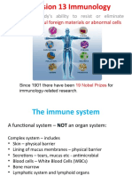 Harmful Foreign Materials or Abnormal Cells: Immunity Is Body's Ability To Resist or Eliminate Potentially