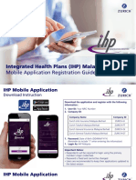 Zurich - IHP Mobile Application Registration Guide