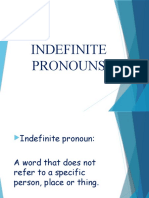 JFC Indefinite Pronouns Grammar